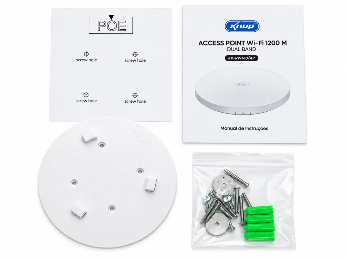 Access Point Dual Band POE 1200Mbps - #5