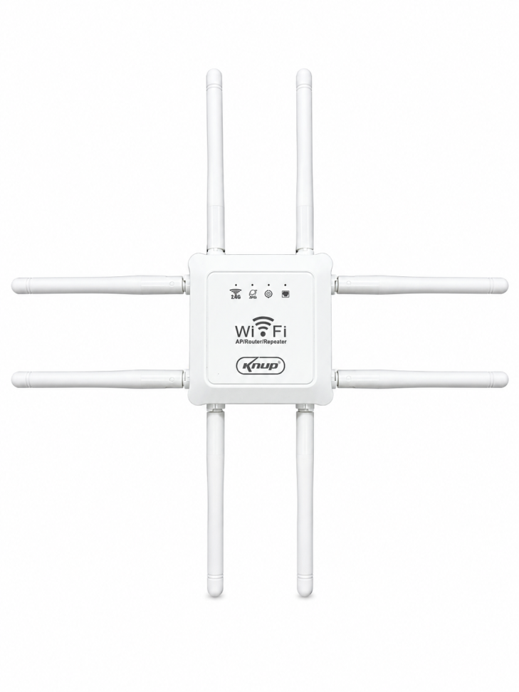 Repetidor WiFi 8 Antenas Gigabit - 1200Mbps
