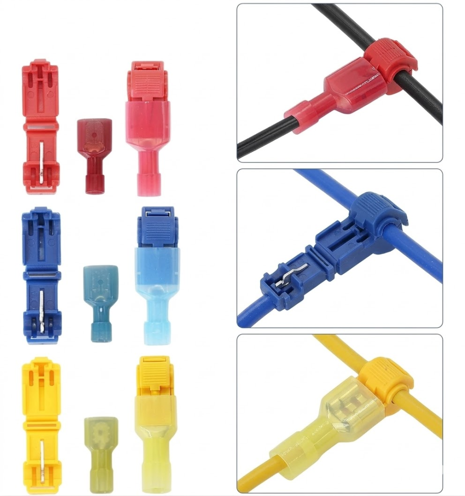 Kit Terminal Derivador de Cabo Elétrico "T" - 60 pçs. - #3
