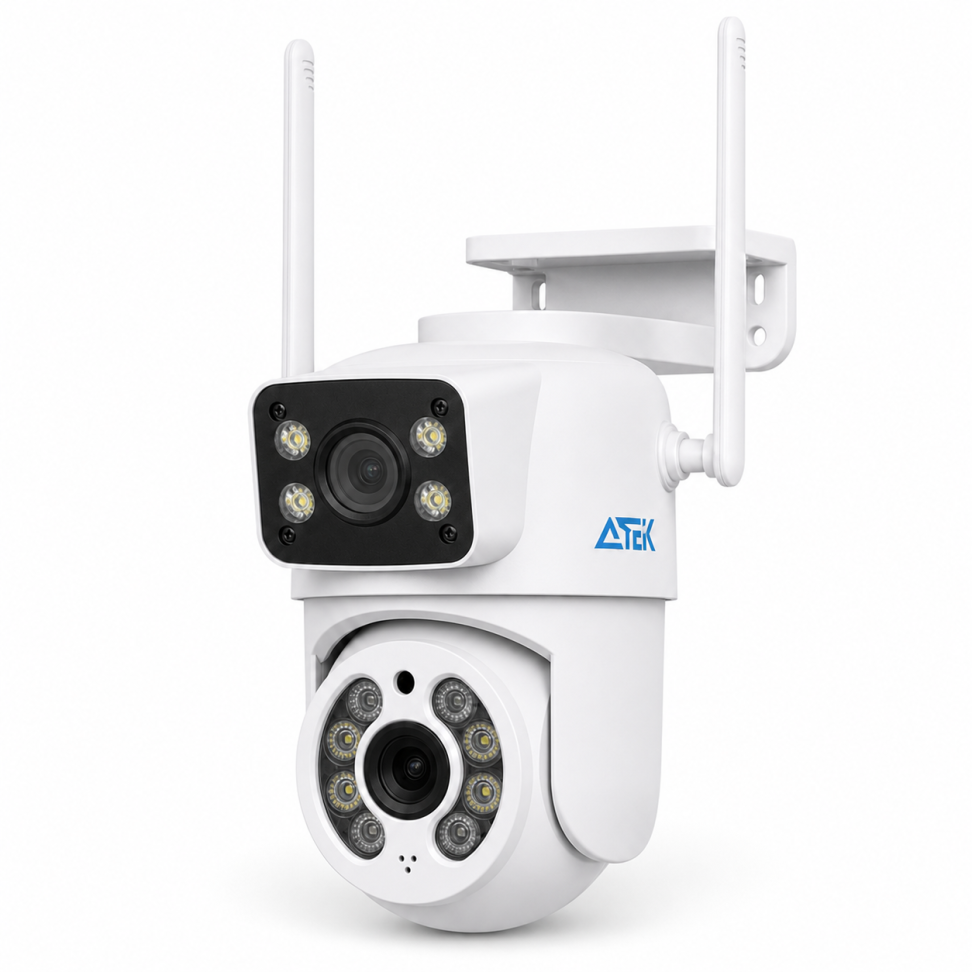 Speed Dome Dual Externa 2MP Night Color Onvif
