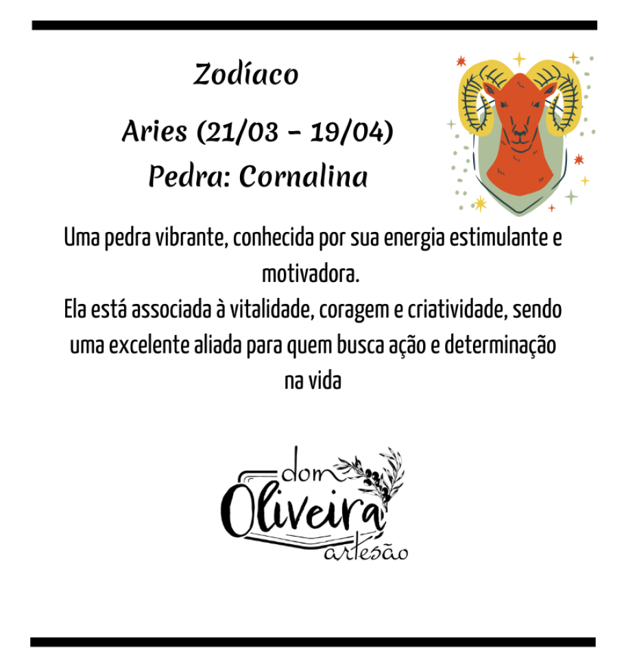 Aries - Bracelete 6&10mm - #3