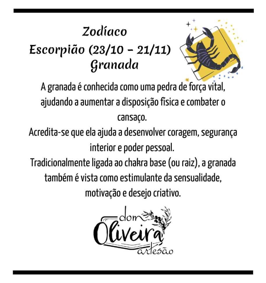 Escorpião - Bracelete 6&10mm - #3