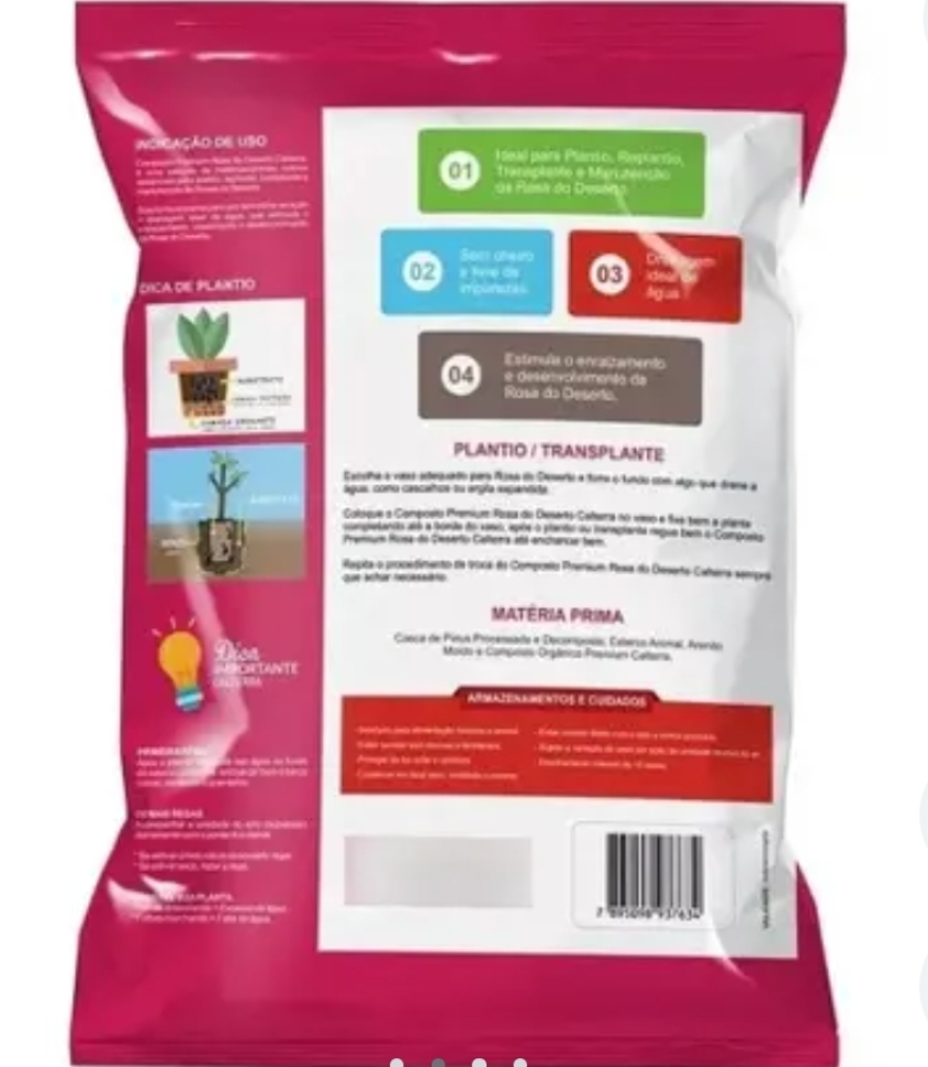 Substrato para Rosa do Deserto - Calterra 3kg - #2
