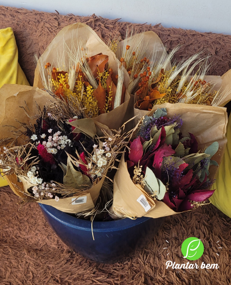 Buquê de flores desidratadas - #2