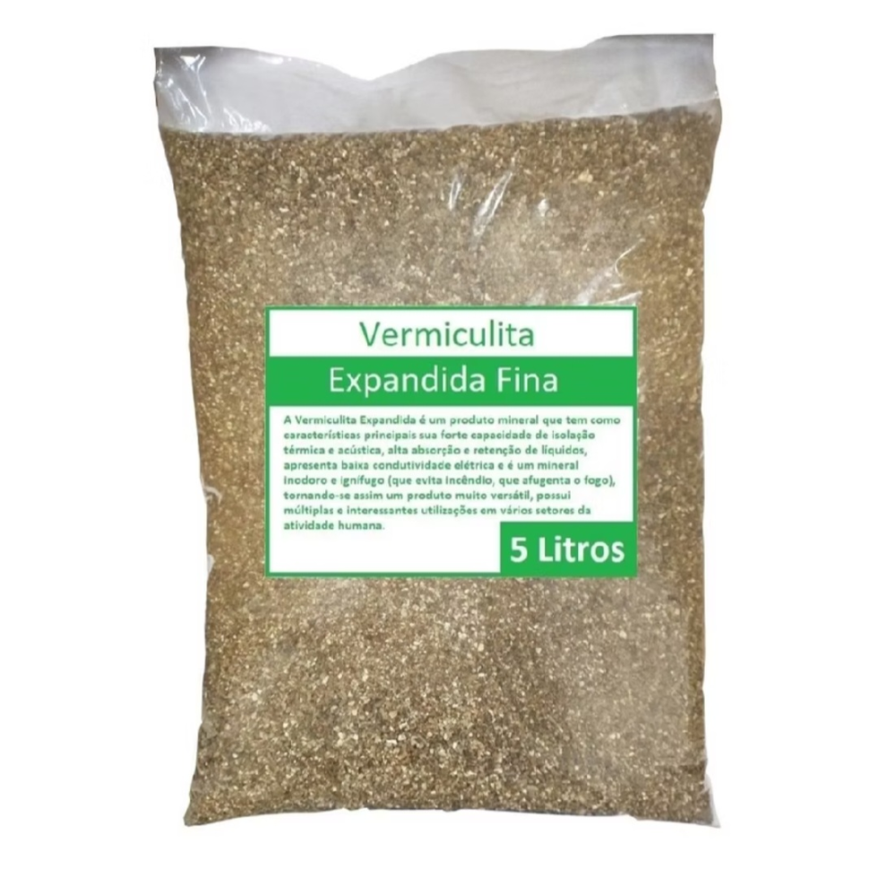 Vermiculita expandida - 5 litros