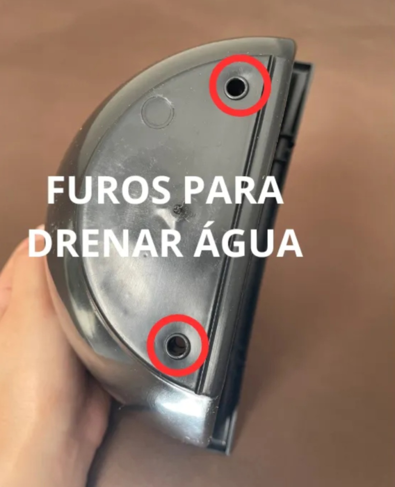 Cuia vertical parede 23 - preto - #2