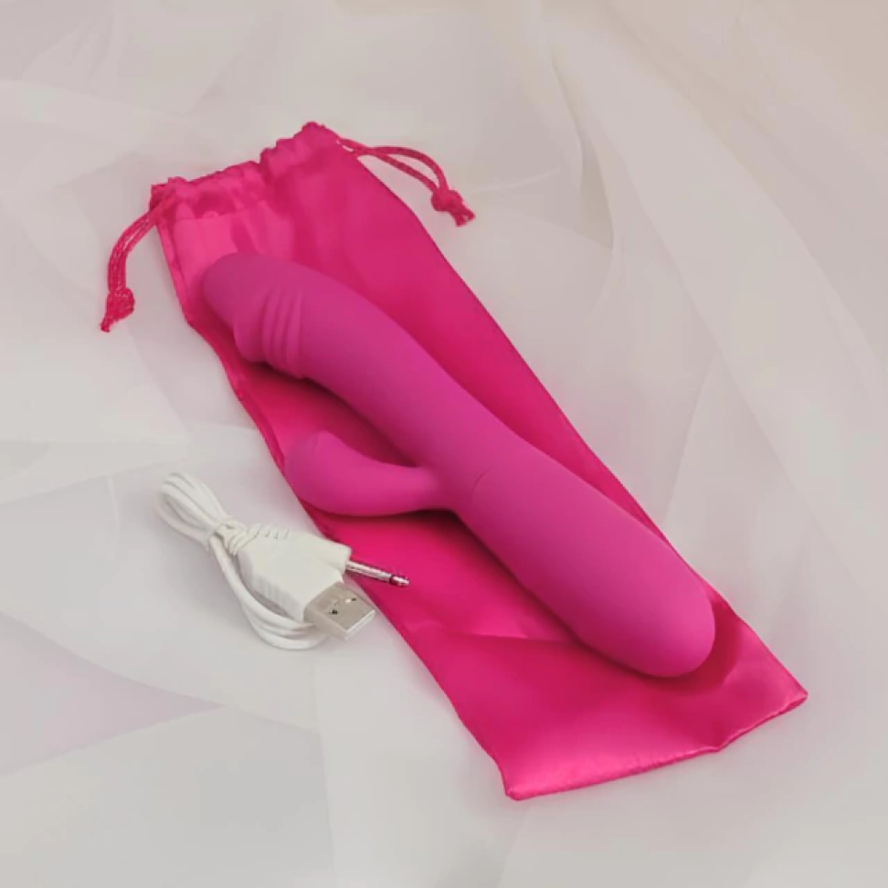 Lila Vibrador Rabbit Recarregável - #2