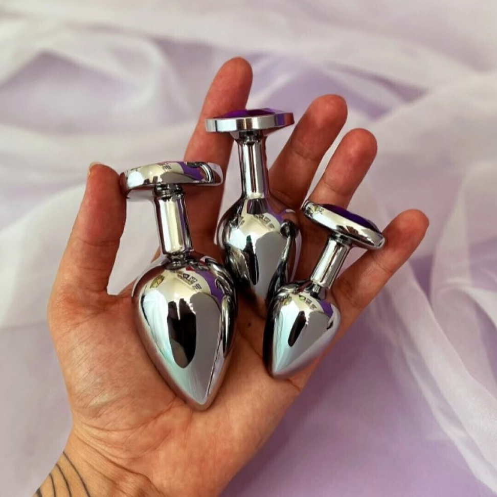 Plug Anal de Aço Inoxidável - #4