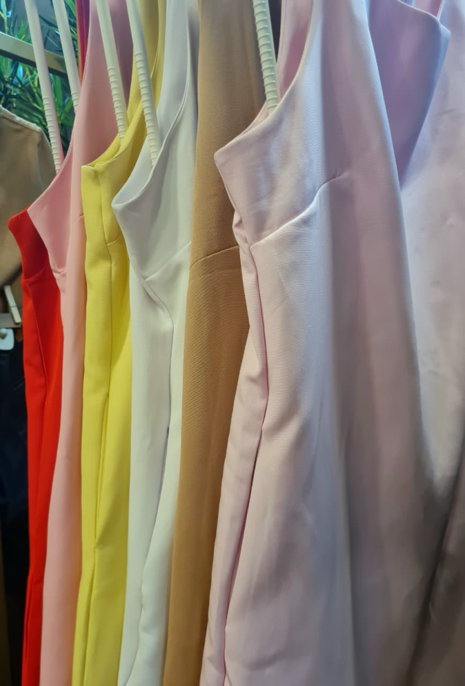 Vestido curto com bolso nas laterais - #2