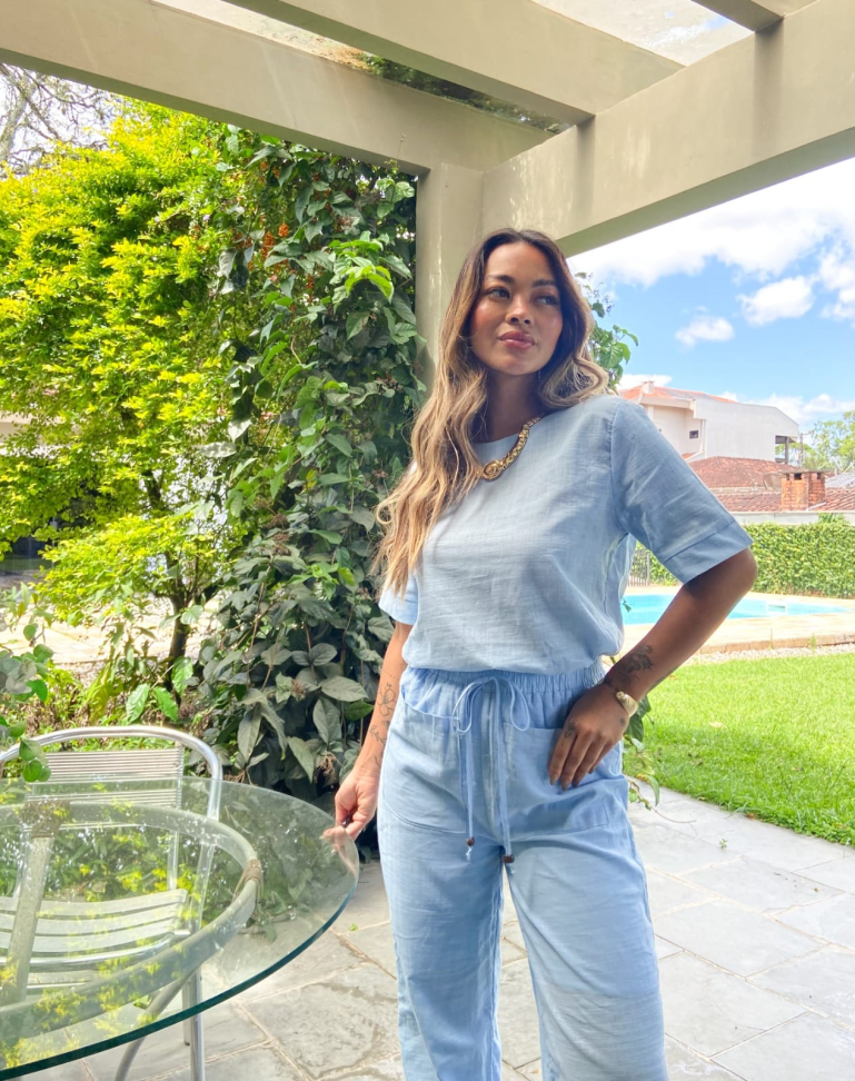 Conjunto calça bolso frontal - #2