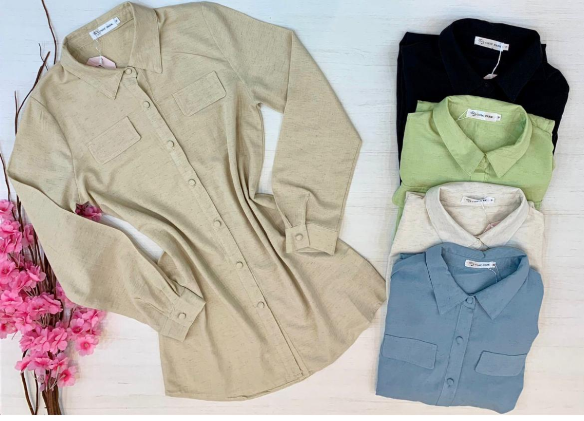 Camisa de viscolinho - #3