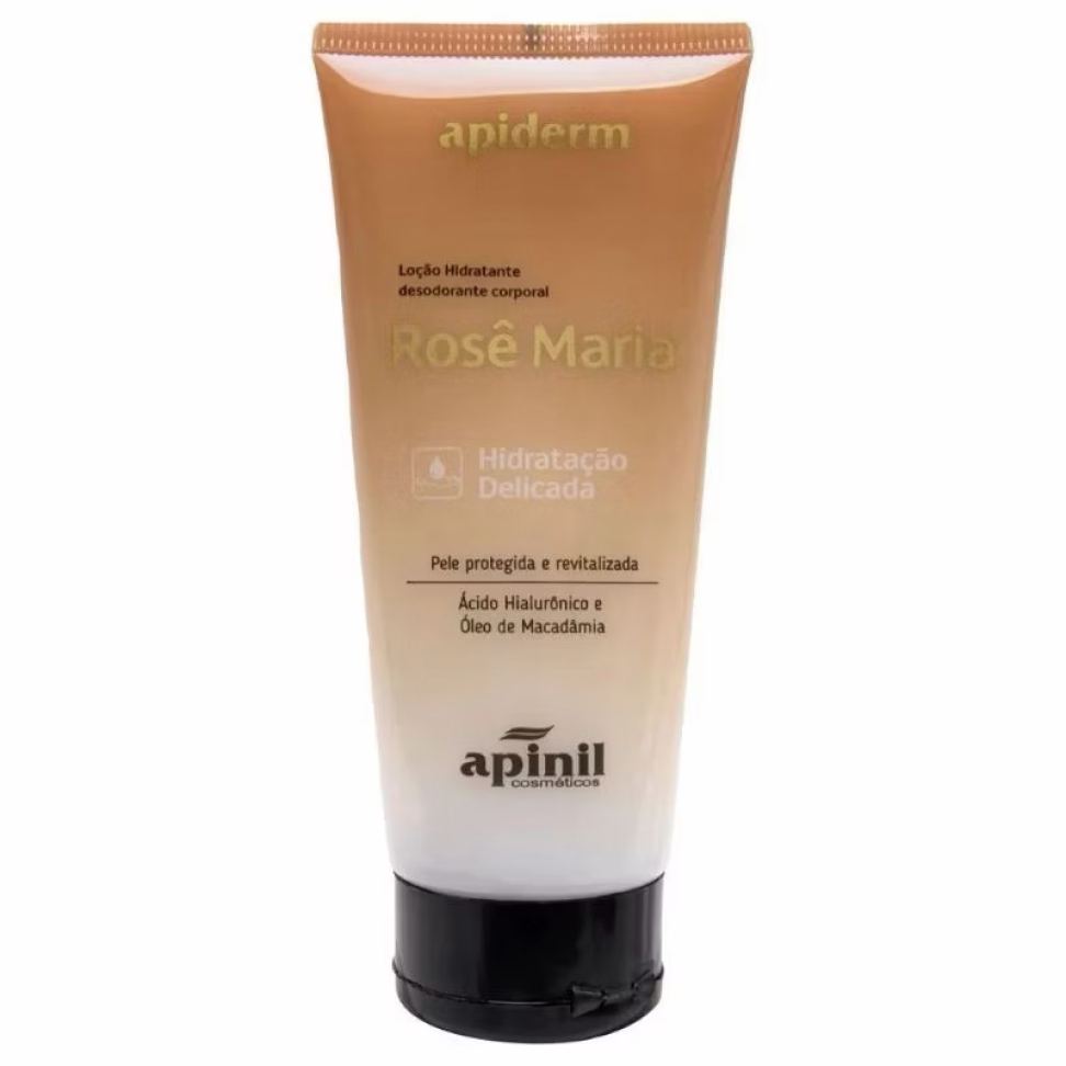 Creme Hidratante Corporal Rose Maria 190g Apiderm - Apinil