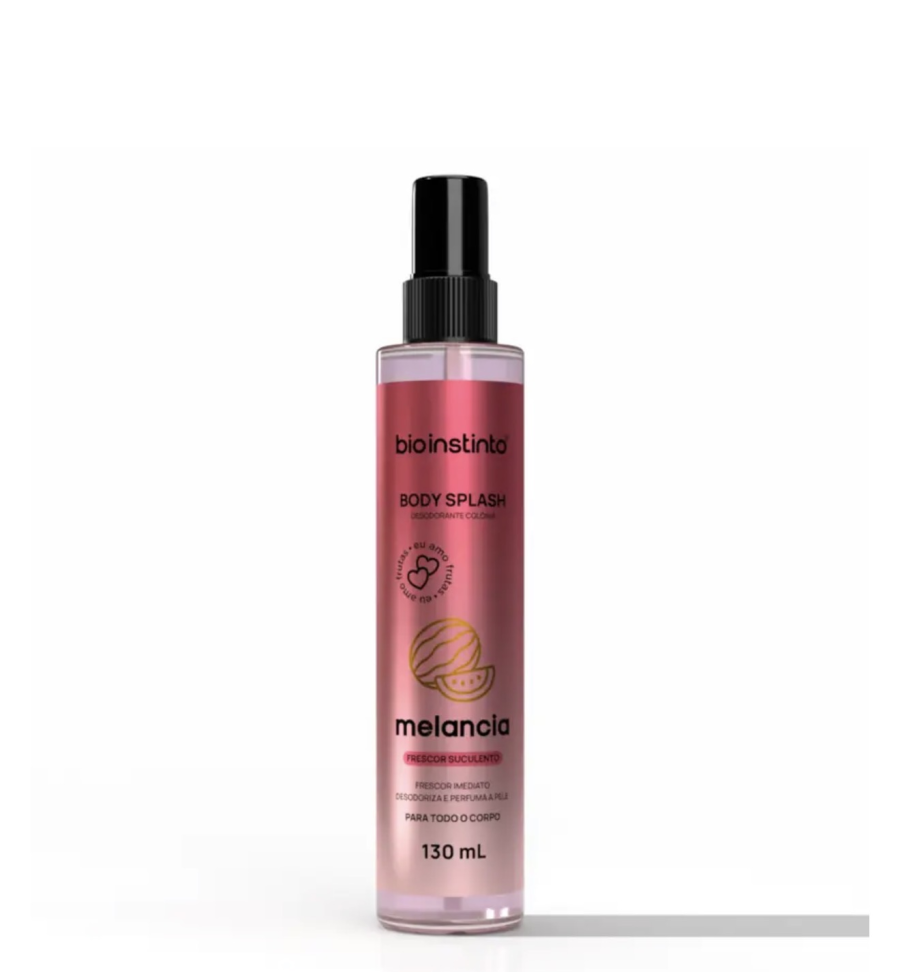 Body Splash Melancia Frescor Suculento 130ml - Bio Instinto Cosméticos