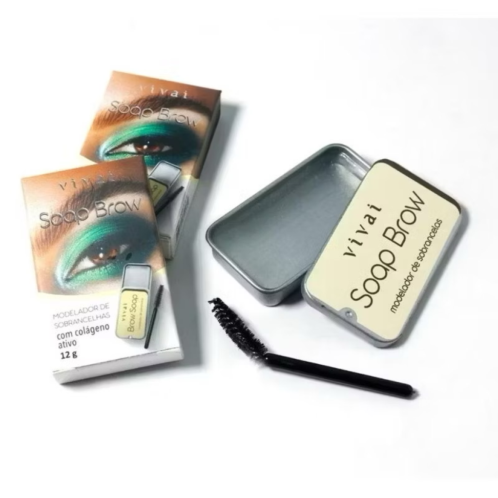 Soap Brow Vivai Modelador de Sobrancelhas 10g