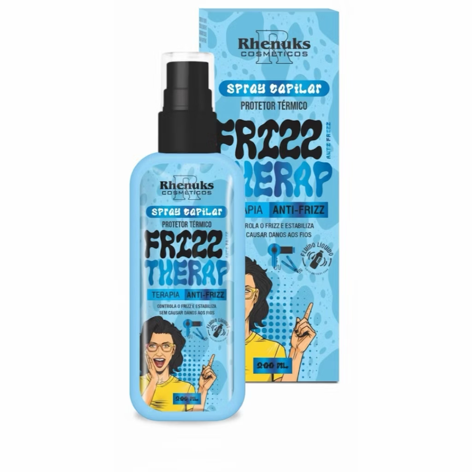 SPRAY CAPILAR - PROTETOR TERMICO FRIZZ THERAP - RHENUKS 200ML