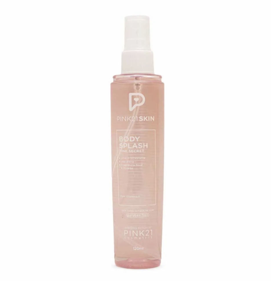 Body Splash Pink Secret com 120ml Pink 21 Skin