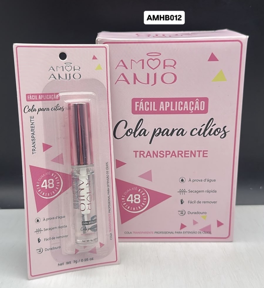 Cola para cílios - Transparente - Amor Anjo