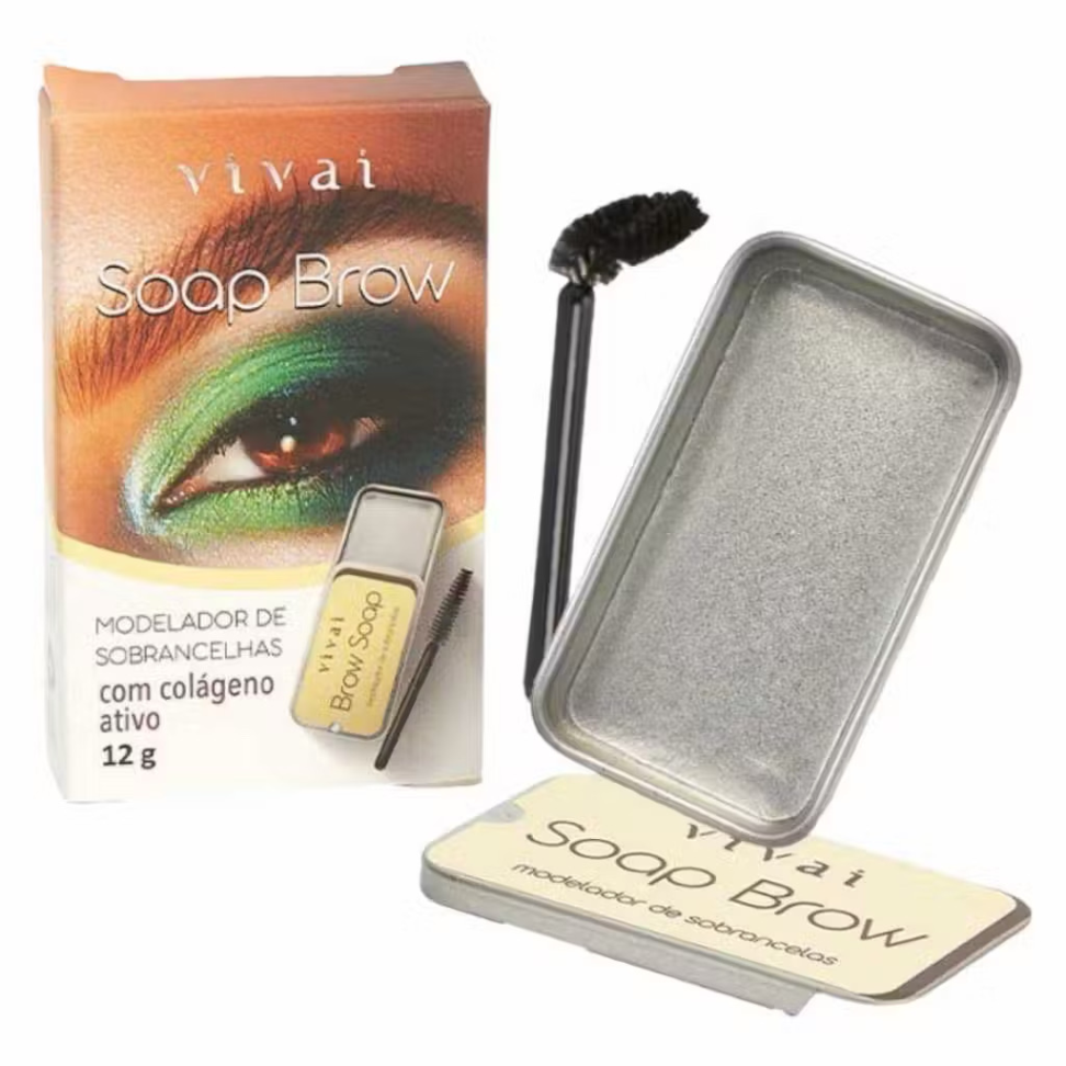 Cera Modeladora Incolor De Sobrancelhas Soap Brow Vivai