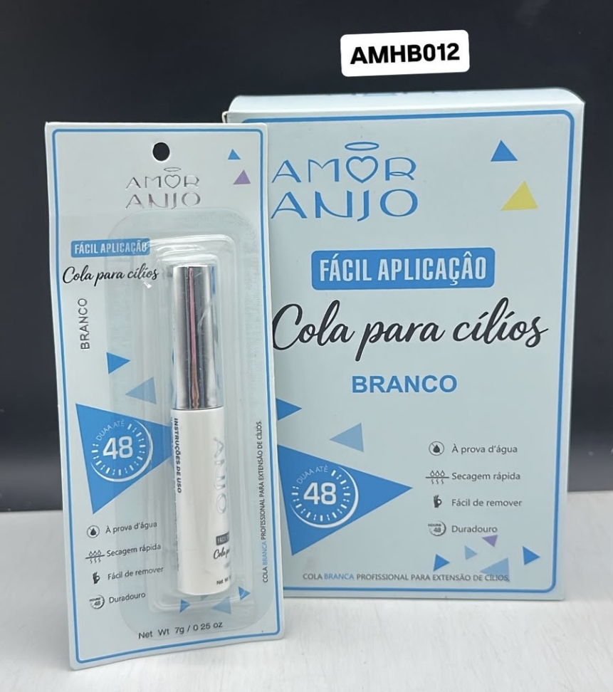 Cola para Cílios Postiço Branco- Amor Anjo