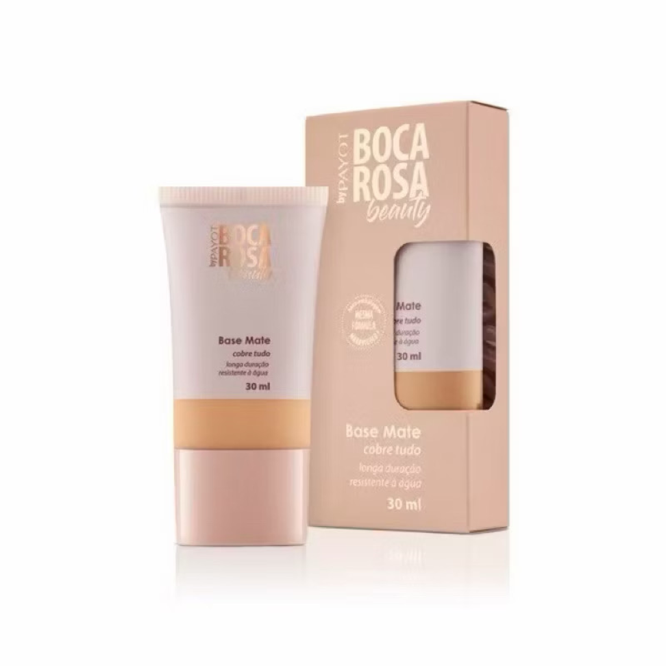 Base Matte Boca Rosa Beauty - Cobertura Alta