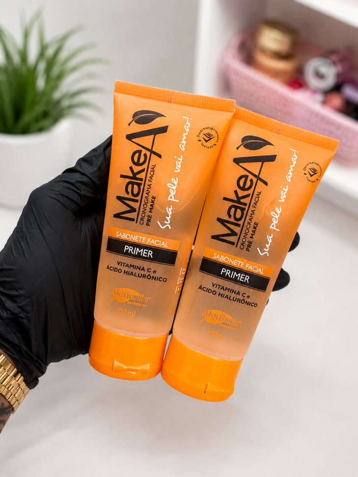 Sabonete Facial Vitamina C Primer - MakeA