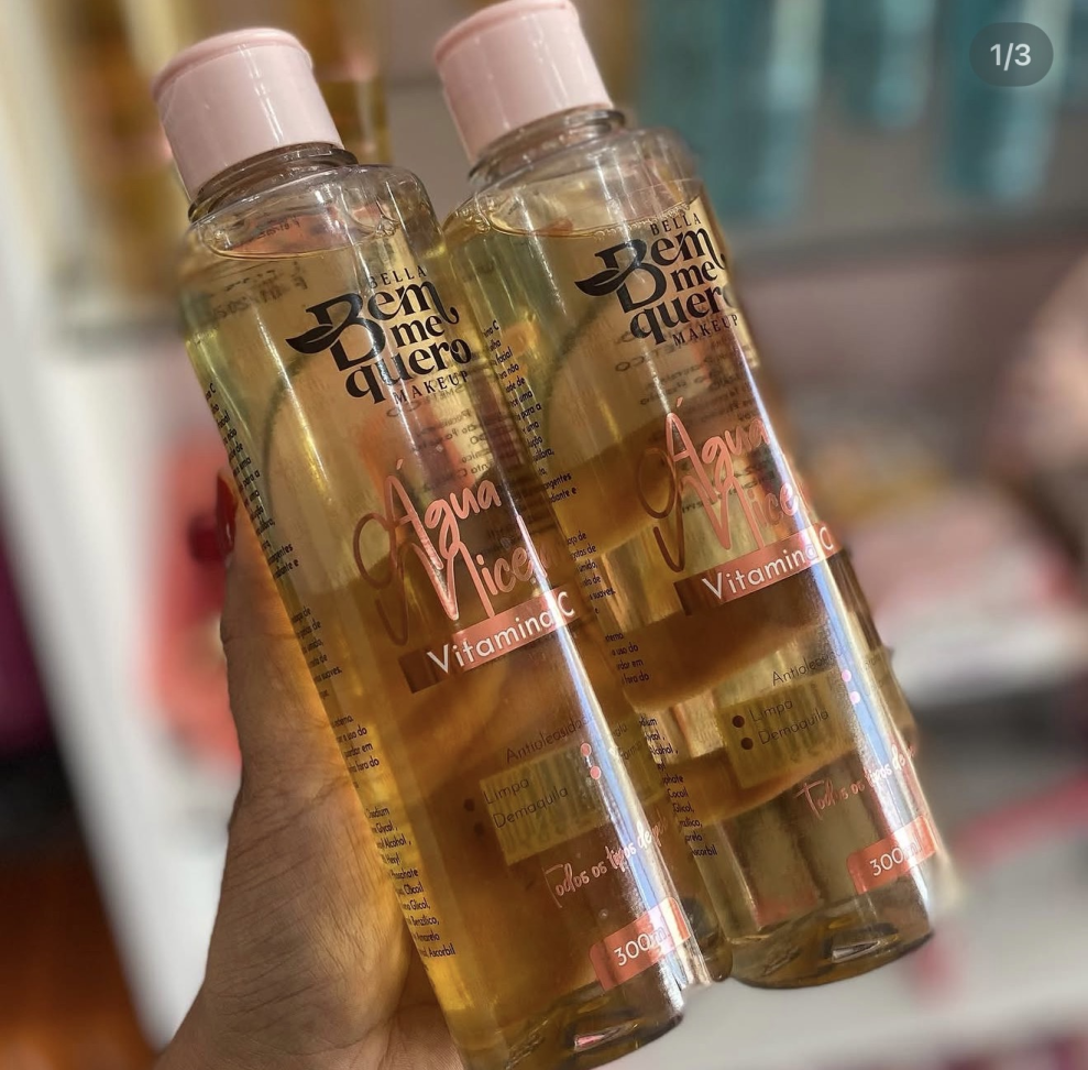 Água Micelar Vitamina C 300ml - Bella Bem Me Quero
