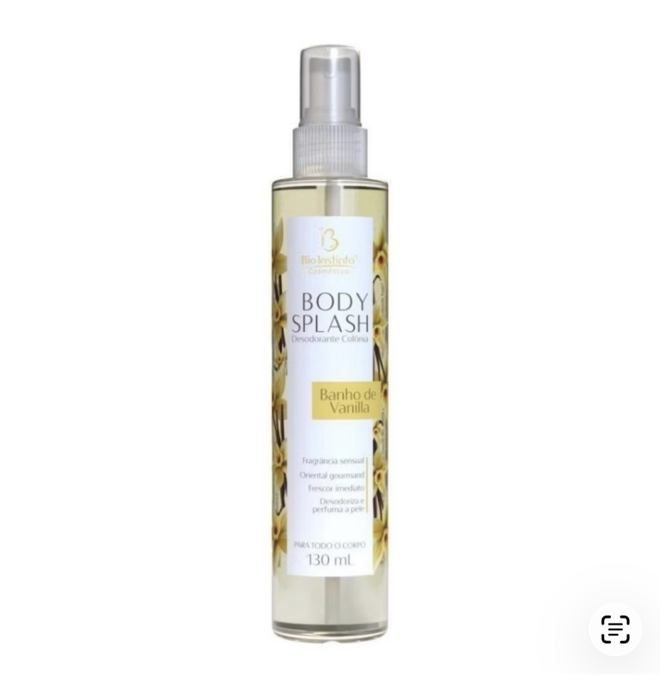 Body Splash Vanilla 130ml - Bio Instinto