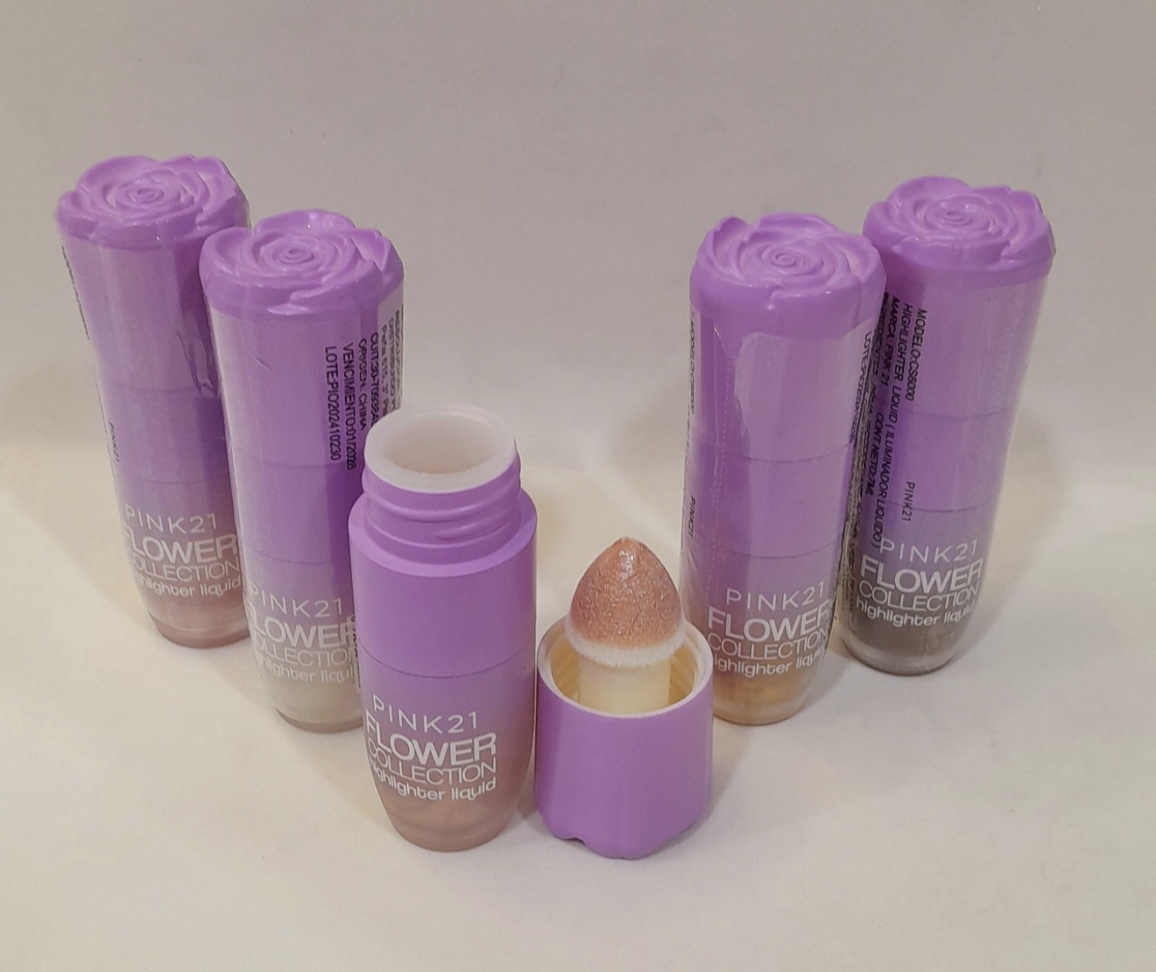 ILUMINADOR LIQUIDO FLOWER COLLECTION PINK 21