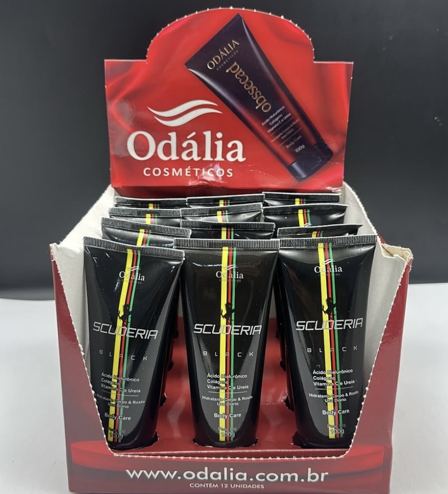 Hidratante Corporal e Facial Scuderia Black Masculino – Odália 100g