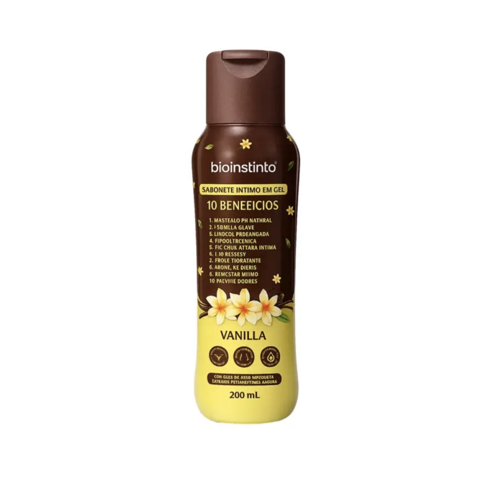 Sabonete Intimo em Gel 10 Benefícios Vanilla 200ml