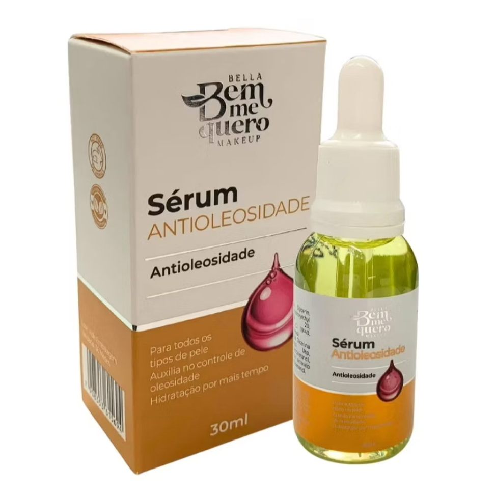 Serum Facial Antioleosidade - Bem me Quero