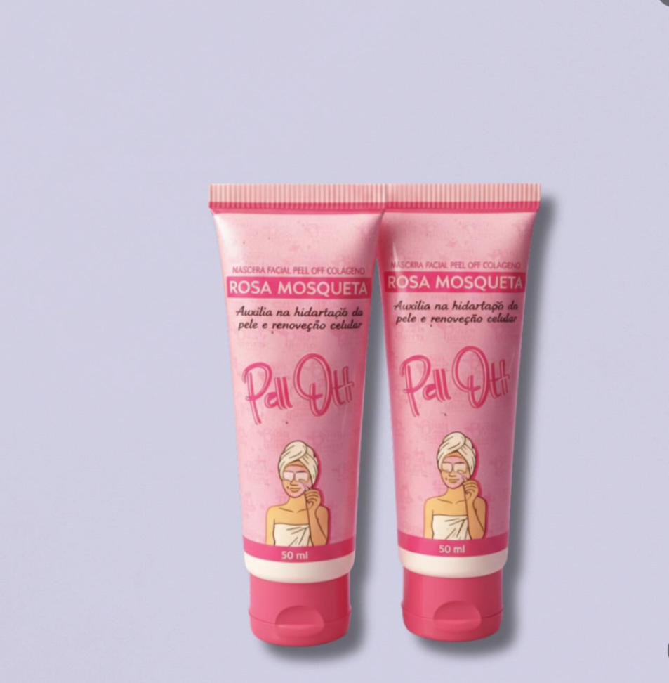 Máscara Facial de rosa mosqueta - Bem me quero