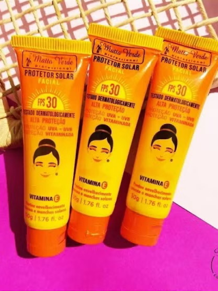 Protetor solar Facial FPS 30