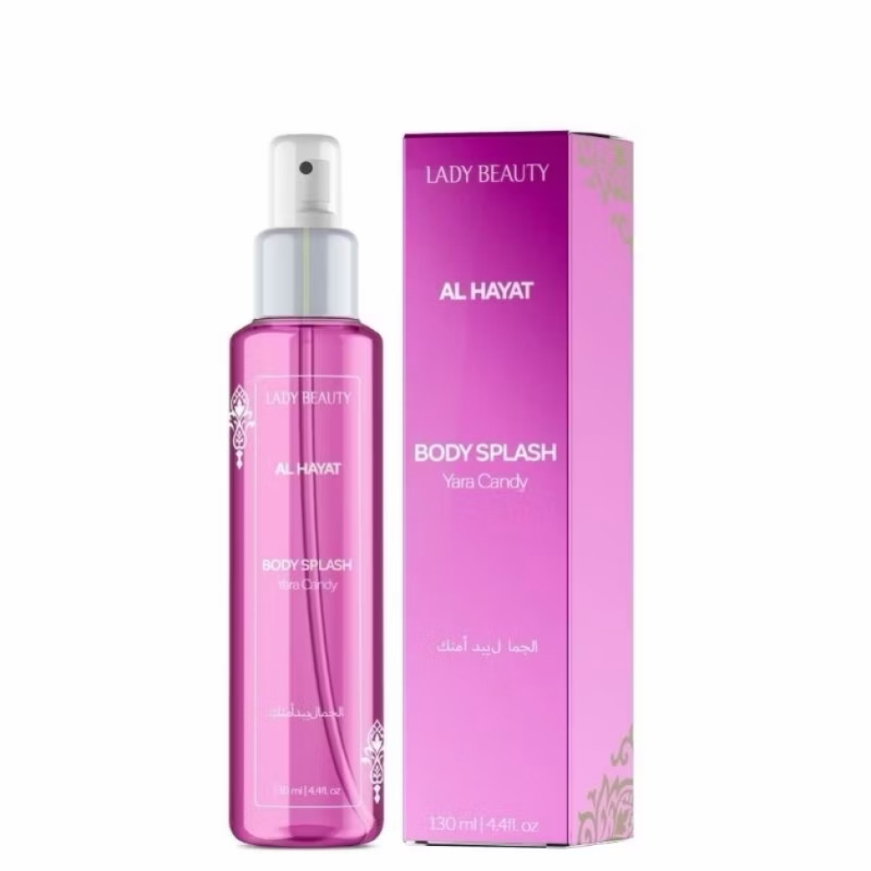 Body Splash Árabe Yarah - Lady Beauty