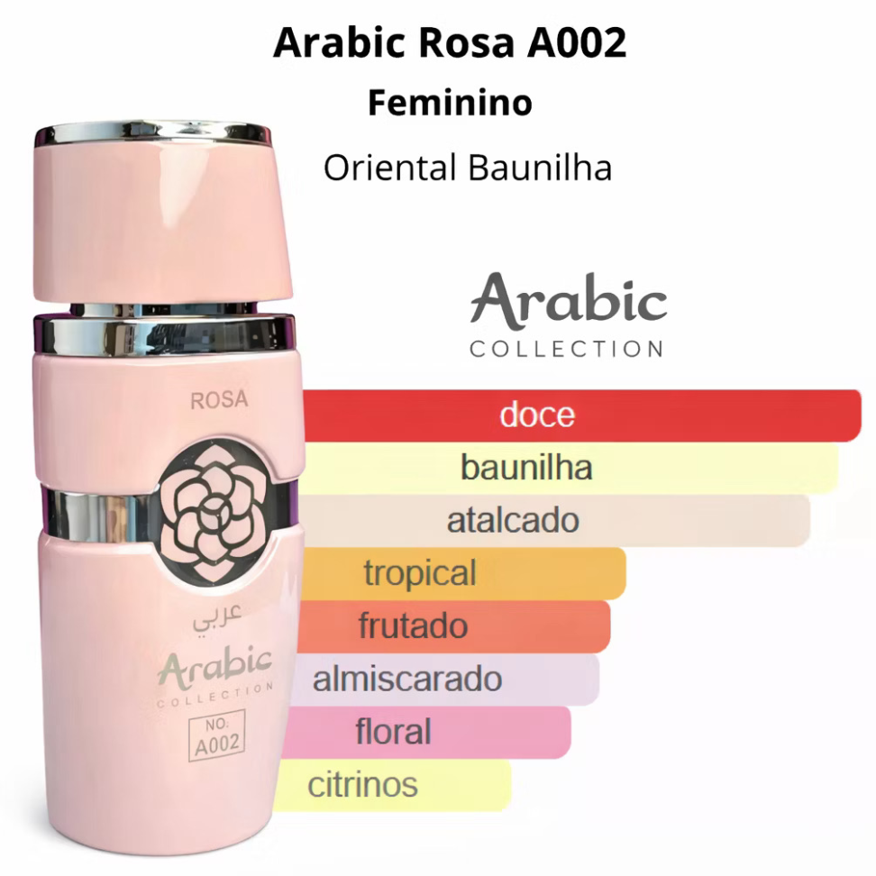 Perfume Arabic Collection N•A002 - Inspiração Yarah