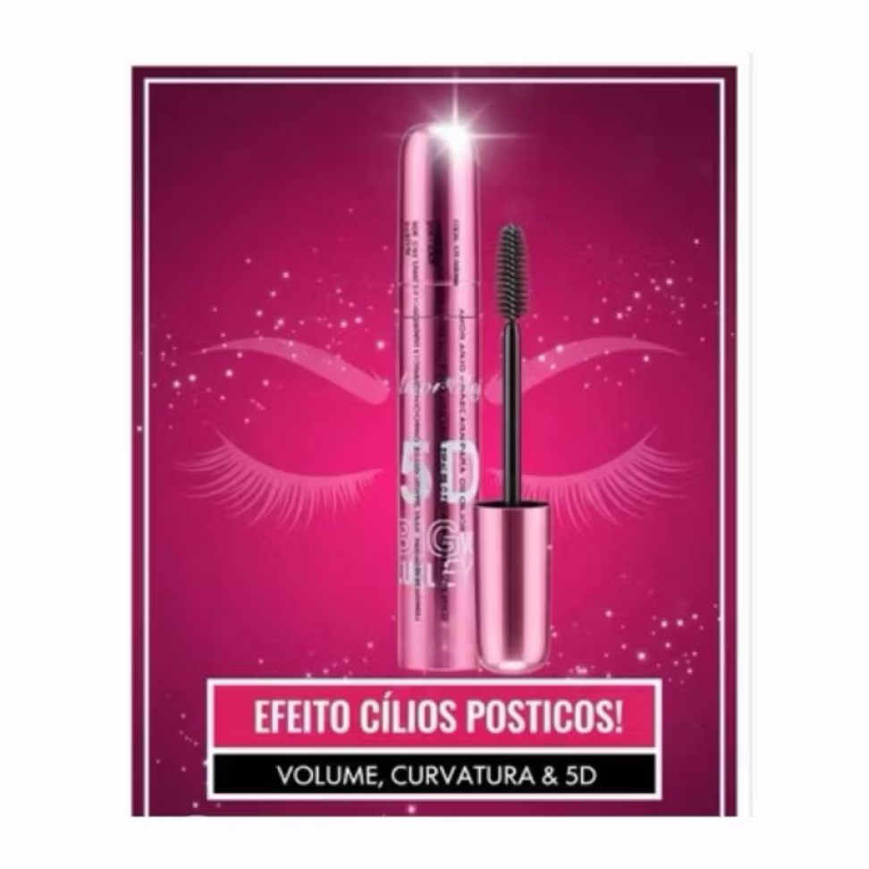 Máscara de Cílios Amor e Anjo Extra Volume Alongamento Longa Duração