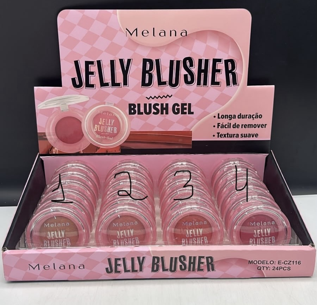 Blush em Gel Melana Efeito Natural Longa Duração - #3