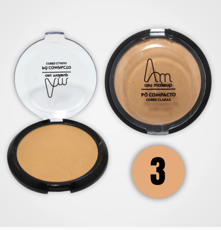 Pó compacto Asu Makeup - #4