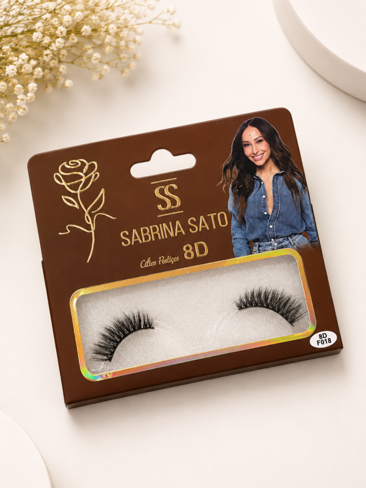Cílios postiços Sabrina sato