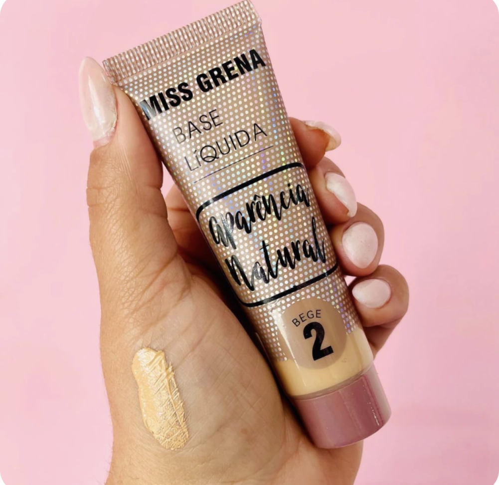 Base Líquida alta cobertura - Miss Grena - #3