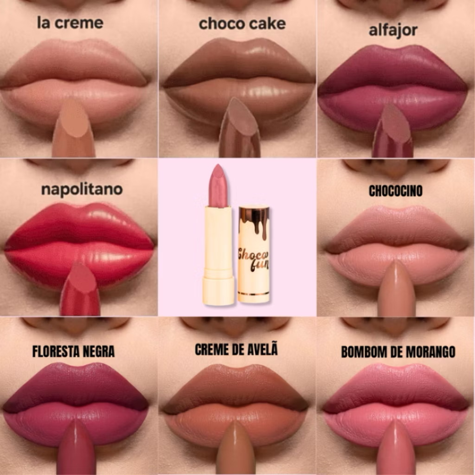 Batom Matte ChocoFun - Fenzza - #4