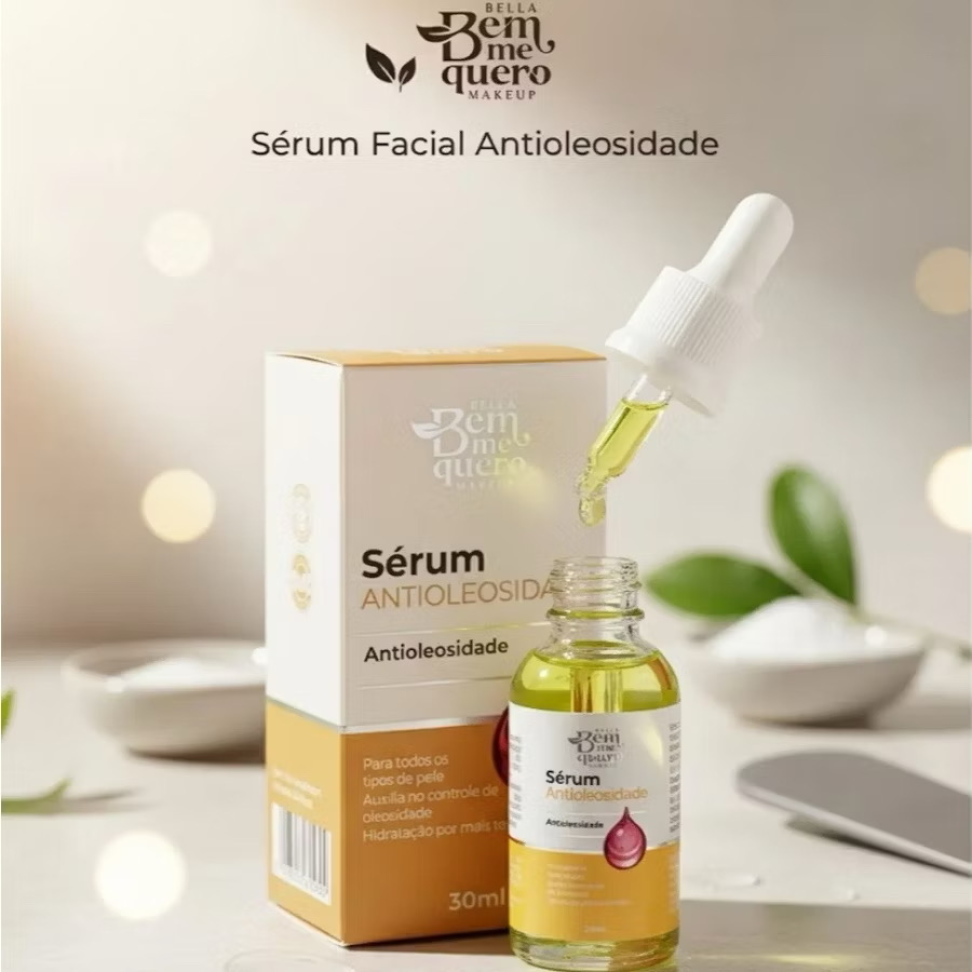 Serum Facial Antioleosidade - Bem me Quero