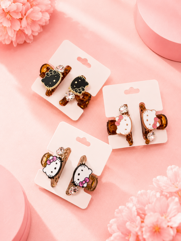 Kit de presilha Hello Kitty 2 unidades (cores sortidas)