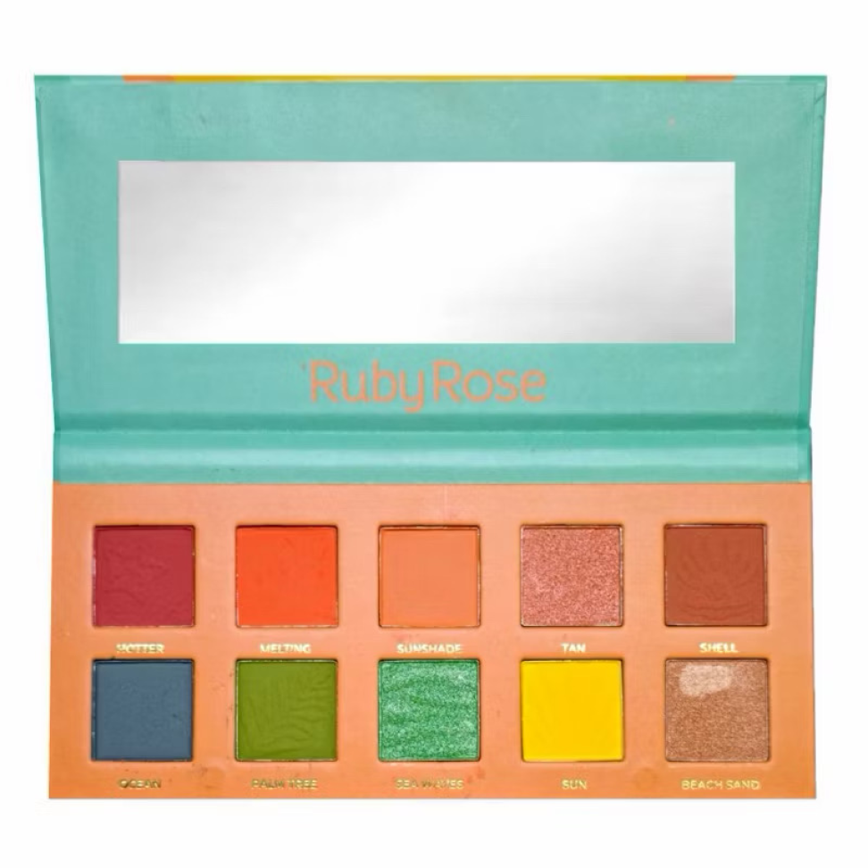 Paleta De Sombras 12 Cores Summer Muse - Ruby Rose - #4