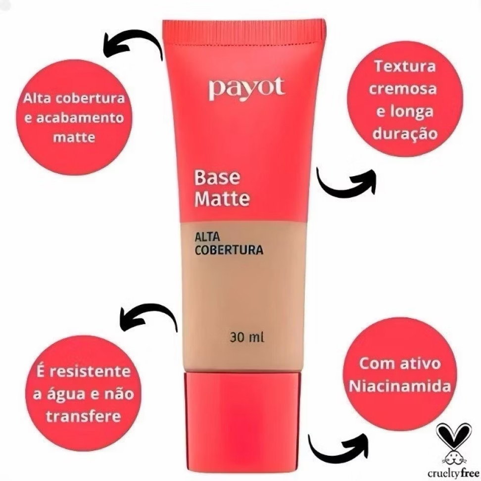 Base Matte Payot - Alta Cobertura - #4