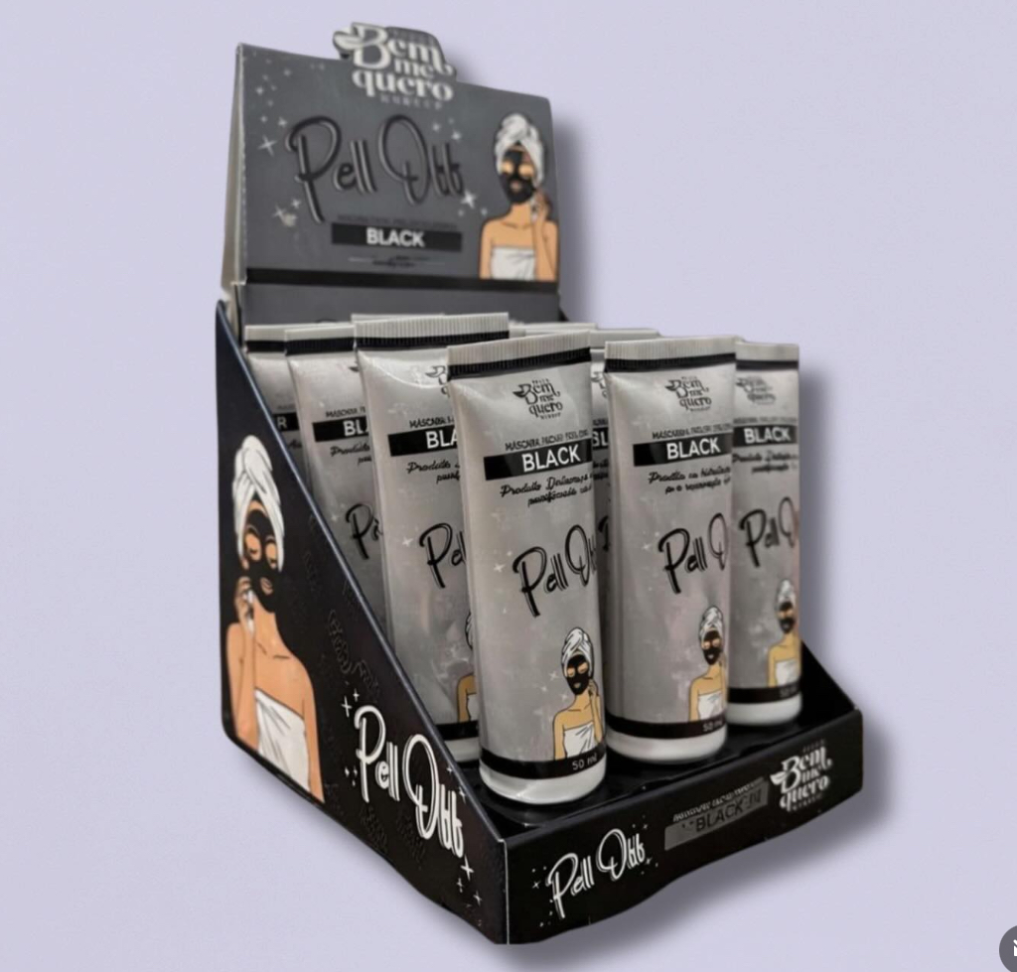 Máscara Facial Black - remoção de cravos