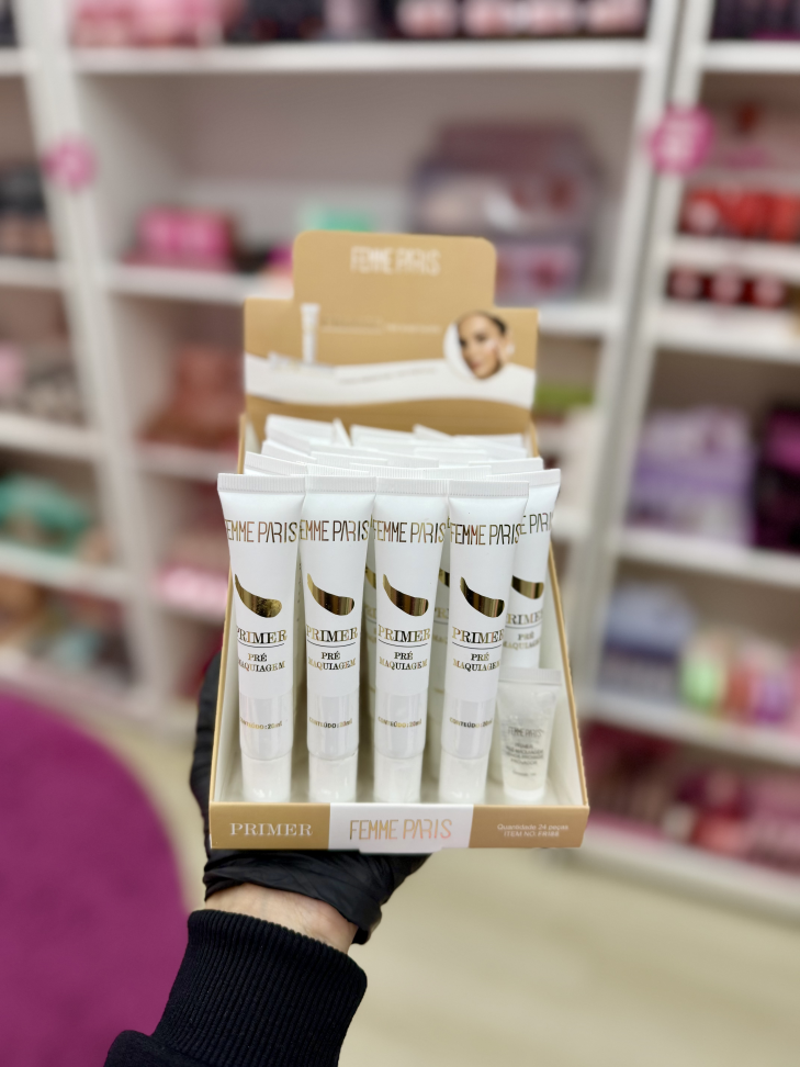 ATACADO: Primer Pré Maquiagem Femme Paris – Box com 24 Peças – FR188 - #3