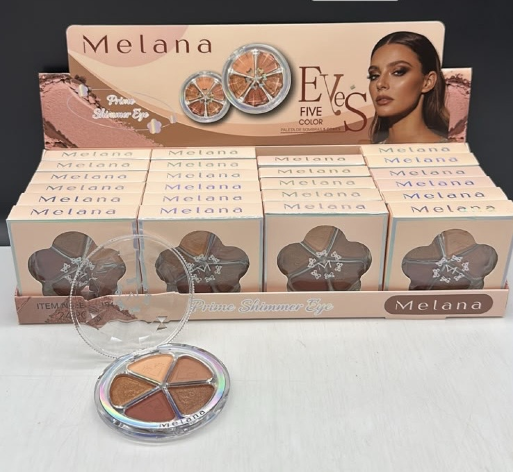 Paleta de Sombra 5 cores - Melana - #3
