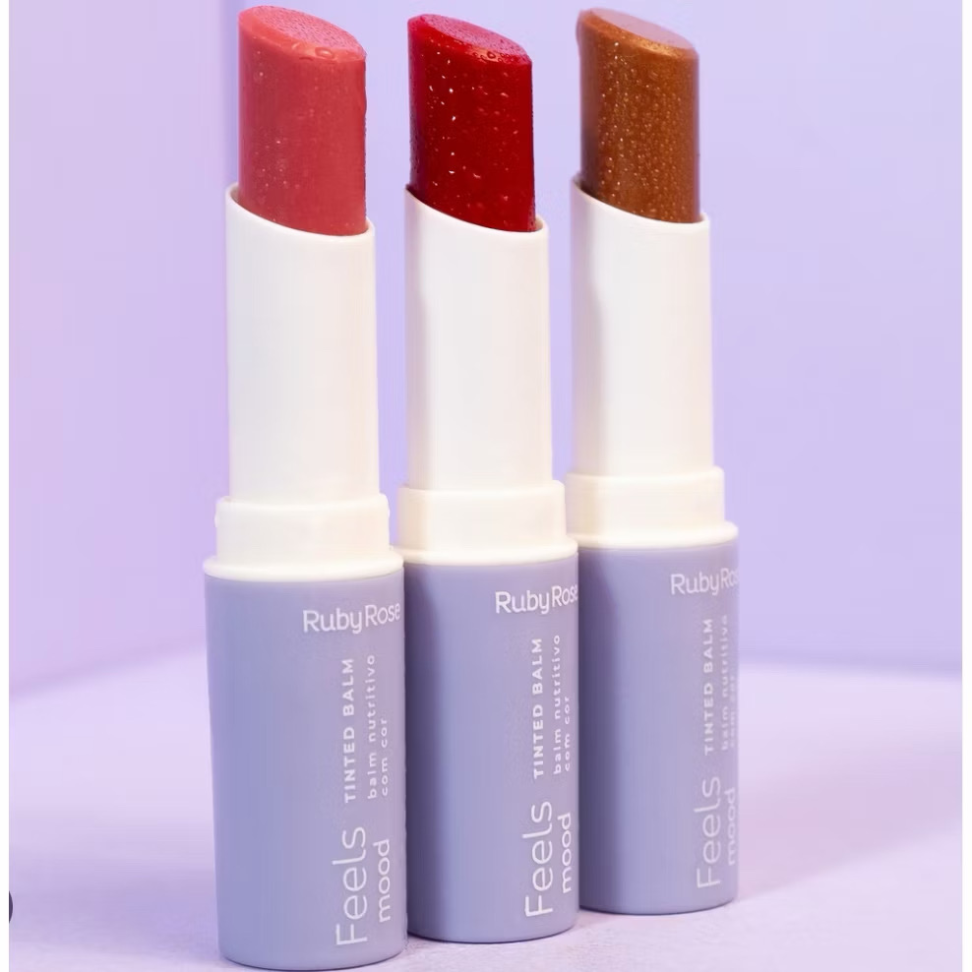 Hidratante Labial Tinted - Ruby Rose Feels