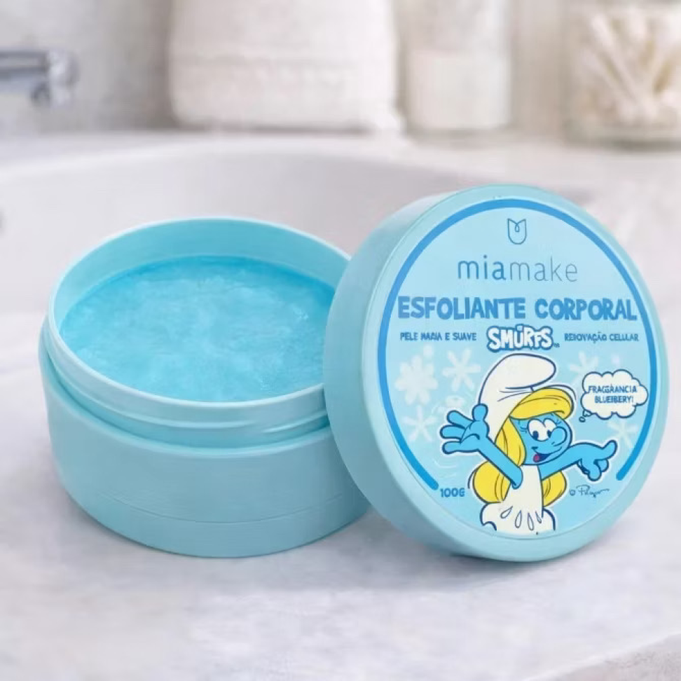 Esfoliante Corporal Smurfs - MIA MAKE